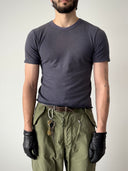 1970s Swiss Thermal Sun Faded Ringer Tee