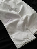 1950s European Work White Trousers