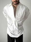 1930s Swiss Tuxedo Shirt