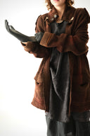 Class Roberto Cavalli Brushed Wool Coat