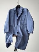 1960s French Work 'Elephanten' Faded Atelier Coat