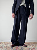 1940s CC41 'Burton' Two Piece Pinstripe Wool Suit