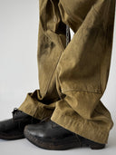 1980s Soviet Union Work Faded Pants