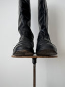 1970s Soviet Union Officer Leather Boots