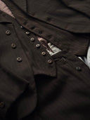 1930s German Workwear Three Piece Brown Suit