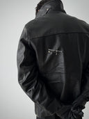 1980s German Police Leather Jacket