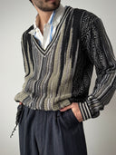 Vintage Carlo Colucci 3D Knit Sweater