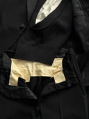 1930s European Tuxedo 'Black Tie' Three Piece Wool Suit