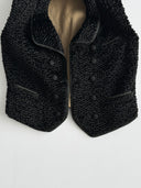 Antique Victorian Fur Heavy Gilet
