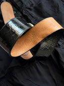 Gucci 'Guccissima' Leather Wide Belt