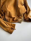 1970s Swiss Faded Leather Jacket