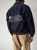 1980s Issey Miyake Sport 'Care Label' Cotton Bomber Jacket