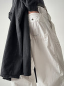 Stone Island SS05 White Cotton Trousers