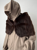1940s CC41 Fur Shoulder Capelet