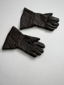 1960s European Motorcycle Leather Gloves
