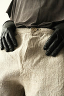 1940s Soviet Farmer Work Linen Trousers