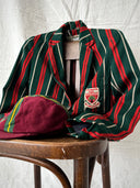 1950s England Women's School Striped Blazer