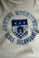 1970s French School Ringer Tee