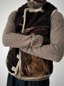 1960s USSR Army Officer Sheepskin Gilet