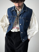 2000s Katharine Hamnett Denim Vest