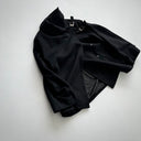 1990s Thierry Mugler Asymmetric Cape Coat