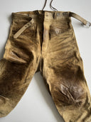 1950s German Faded 'Lederhosen' Pants