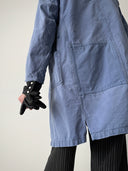 1960s French Work 'Elephanten' Faded Atelier Coat
