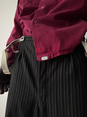 1970s Swiss Work Burgundy Faded Jacket
