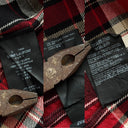 Saint Laurent Paris 2018 Cotton Checked Flannel Shirt