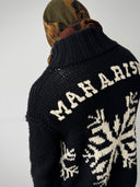 2000s Maharishi Heavy Knit Wool Cardigan