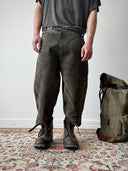 1970s German 'Lederhosen' Suede Breeches
