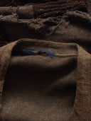 1930s German Thrashed Wool Knit Cardigan