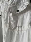Stone Island SS05 White Cotton Trousers