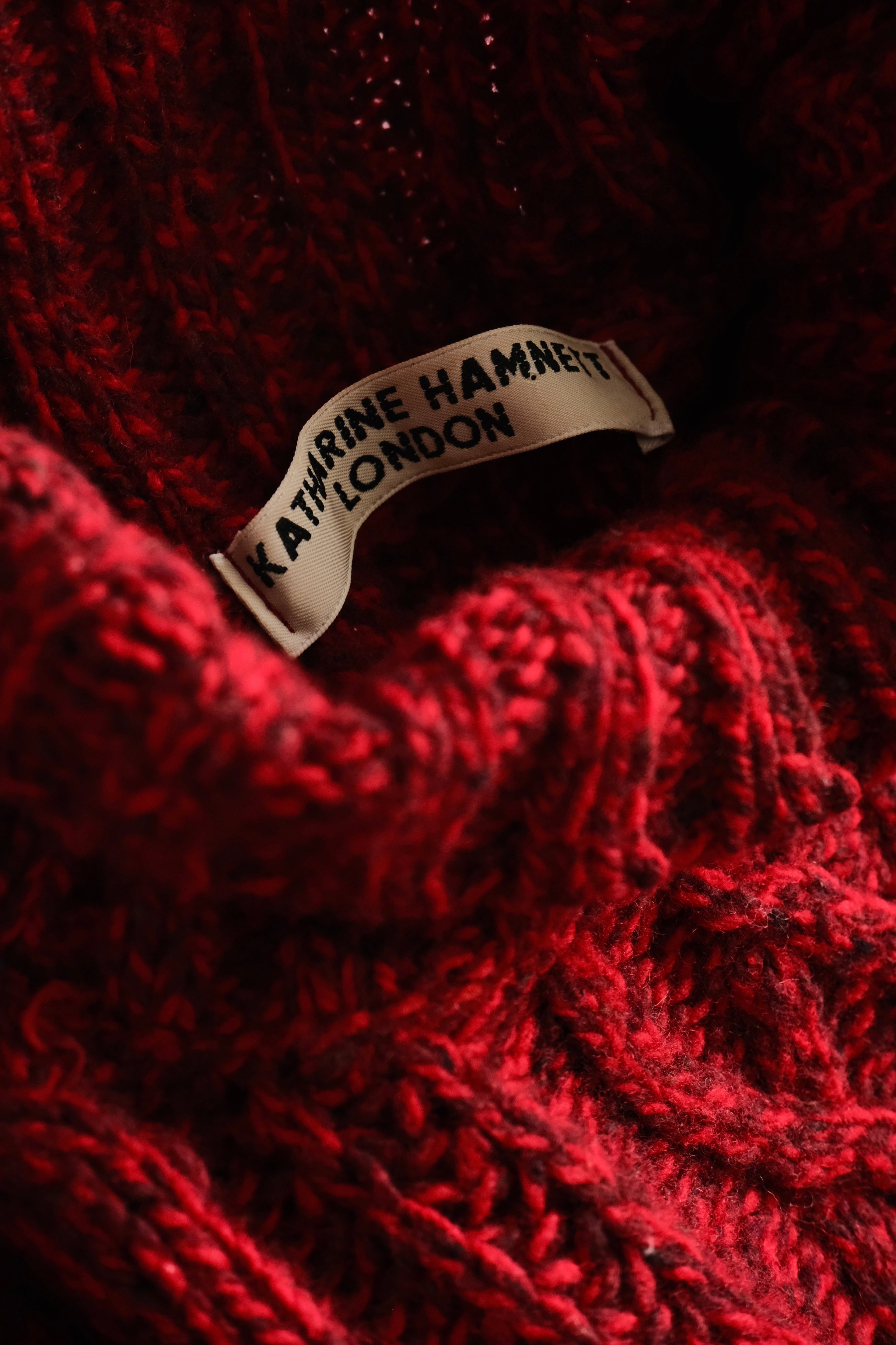 Katharine Hamnett Heavy Knit Sweater – thepuregarb