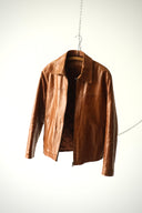 Issey Miyake Leather Jacket