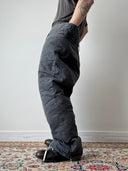 1980s Soviet Union Work 'Vatnik' Grey Pants