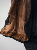 1911 Dated German Bespoke Fur Lined Overcoat