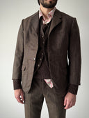 1960s Scotland Three Piece Gabardine Wool Suit