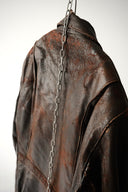 1960s Soviet Pilot 'Shevretka' Leather Jacket