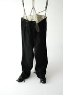 1940s European Pleated Pinstripe Trousers