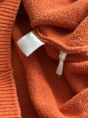 2000s YSL Yves Saint Laurent Orange Knit Sweater