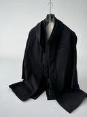 1900s Edwardian Swiss Two Piece Wool Sack Suit