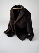 1930s German Work Wool Brown Jacket