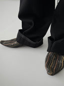 1920s German Buckle Back Worsted Wool Suit Trousers