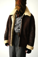 1990s Gaultier Jeans Aviator Shearling Jacket