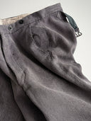 1960s French Workwear Cotton Pique Trousers