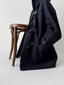 1990s Paul & Shark Wool Duffle Coat