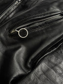 1960s Brooks 'Gold Label' USA Cafe Racer Leather Jacket