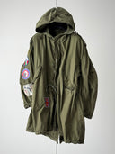 1970s US Army M65 Extreme Cold Weather Lined Patches Parka