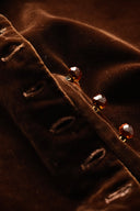 1880s Swiss Victorian Era Velvet Bodice